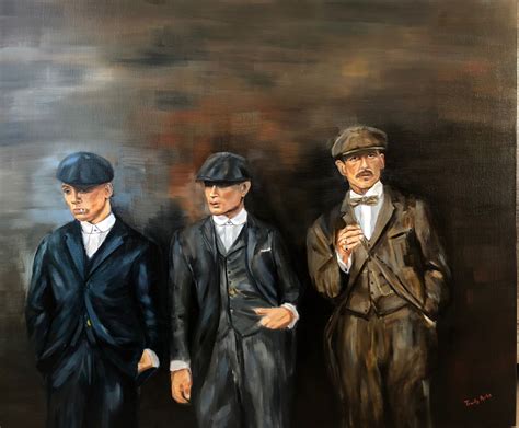 Peaky Blinders Painting .